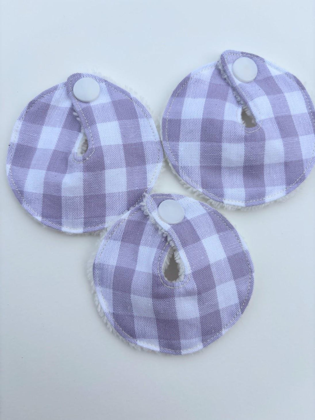 Trio de lingettes lavables en bambou