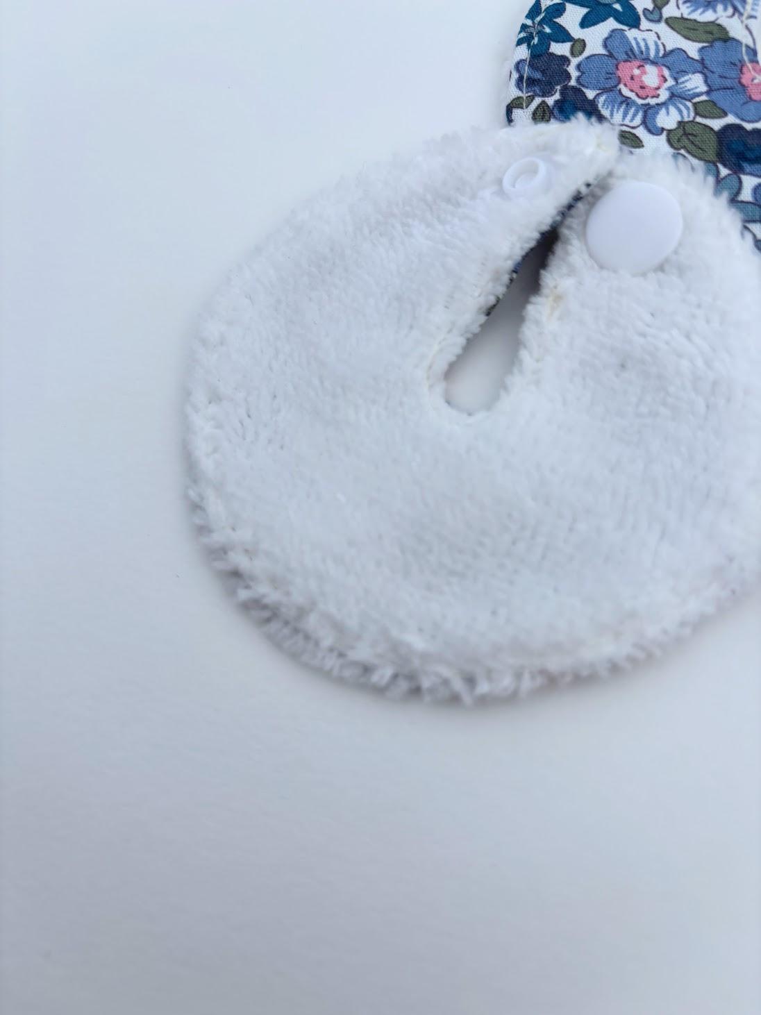 Lingettes douces lavables pour sonde d'alimentation enterale