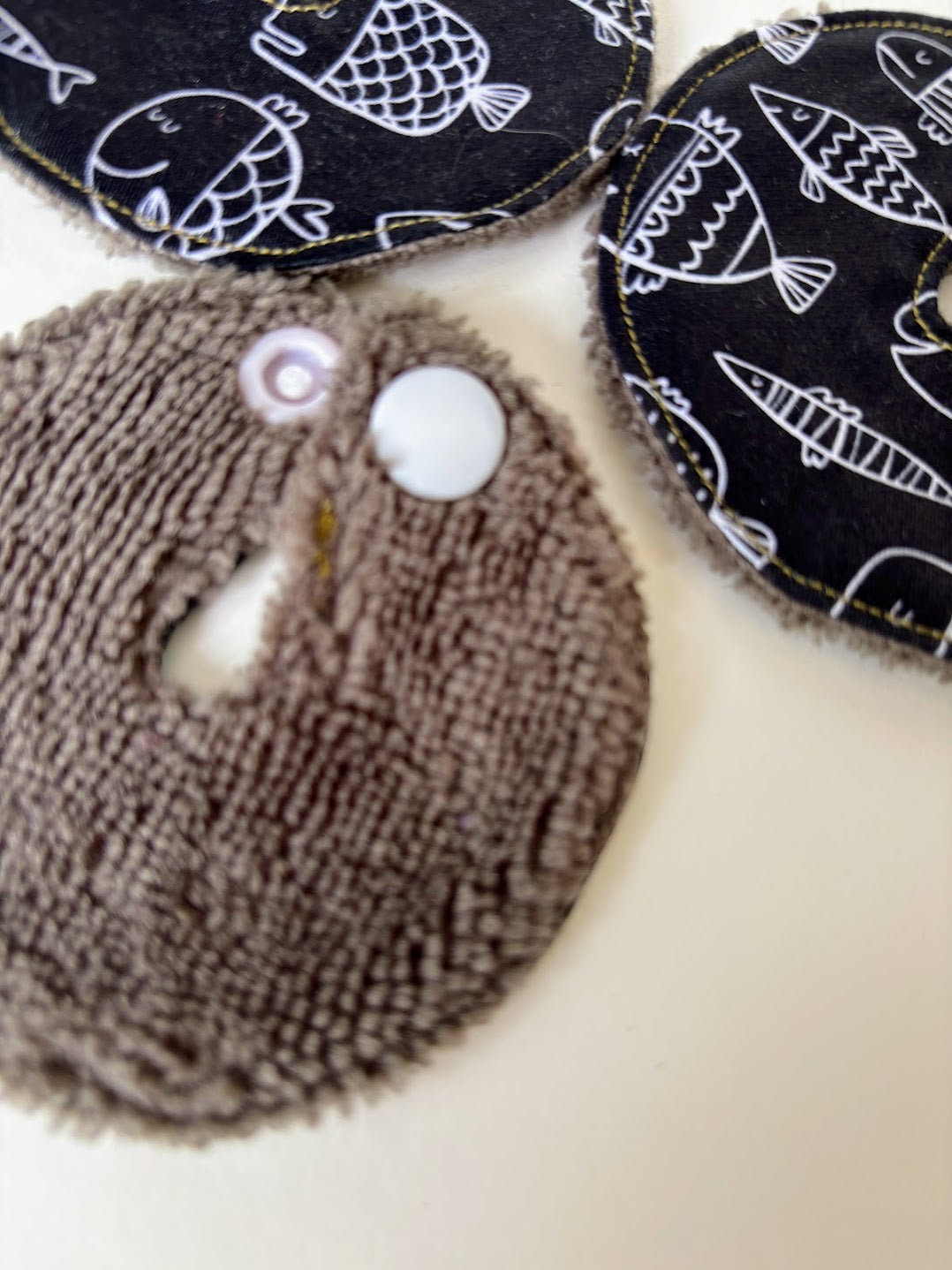lingettes en bambou pour sonde d'alimentation entérale