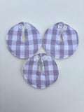 Lingette ronde lavable gastrostomie sonde